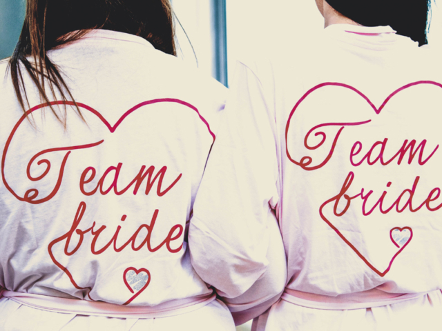 Bridesmaids at Nuthurst Grange