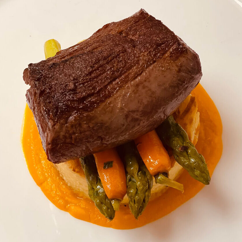 Filet of Beef Nuthurst Grange Hotel and Restaurant edited