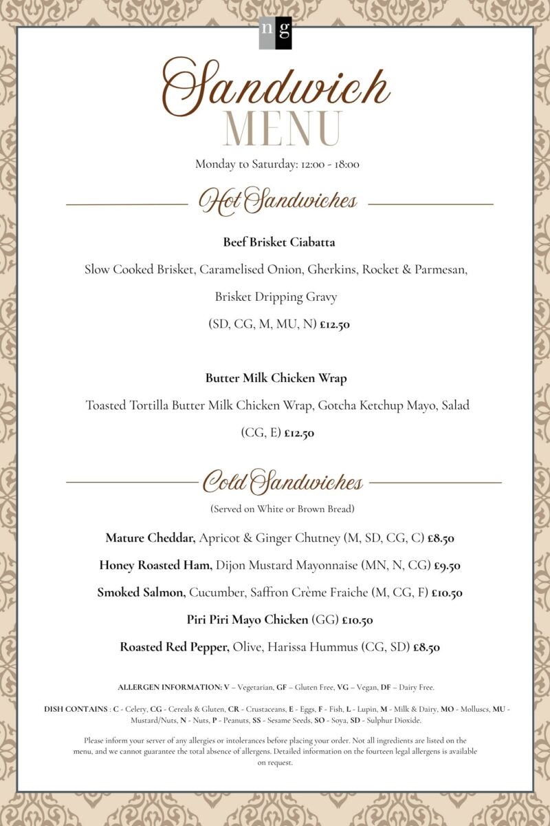 Sandwich Menu 21.04.2026